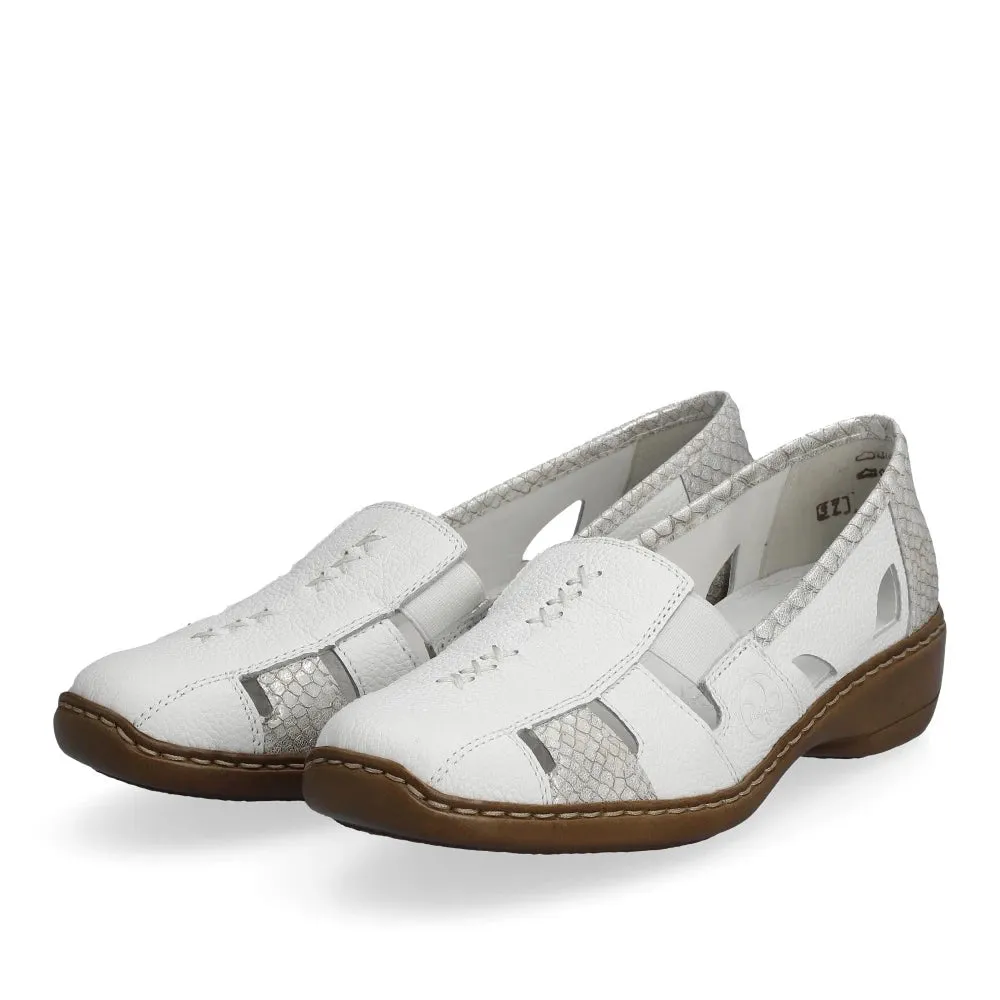 41385-80 Slip On White