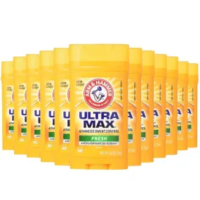 Arm & Hammer - Deodorant UltraMax Solid Fresh - 2.6 Oz - 12 Pack