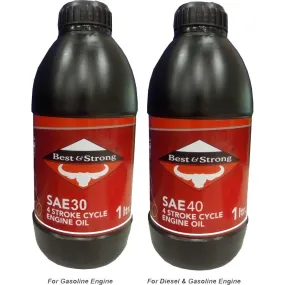 Best & Strong SAE30 / SAE40 4 Stroke Cycle Engine Oil