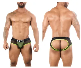 BiteWear BW2023101 Discreet Apricot Jockstrap Color Green