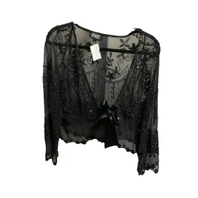 Bolero By Adrianna Papell In Black, Size: L