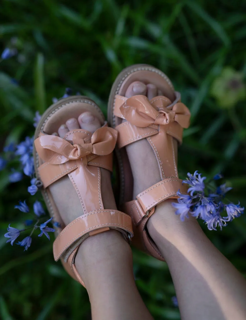 Bow Sandal - Apricot