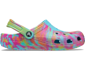 Crocs Unisex Classic Marbled Clog - Neptune