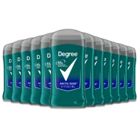 Degree Men Original Aluminium Free Deodorant Arctic Edge, 3.0 oz - 12 Pack