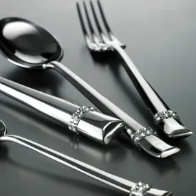 DUETTO SWAROVSKI® CUTLERY SET 24