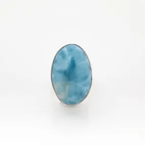 Larimar Oval Ring Leandra