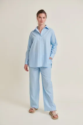 Marina Pants - Airy blue / Lotus / Birch / Classic Blue