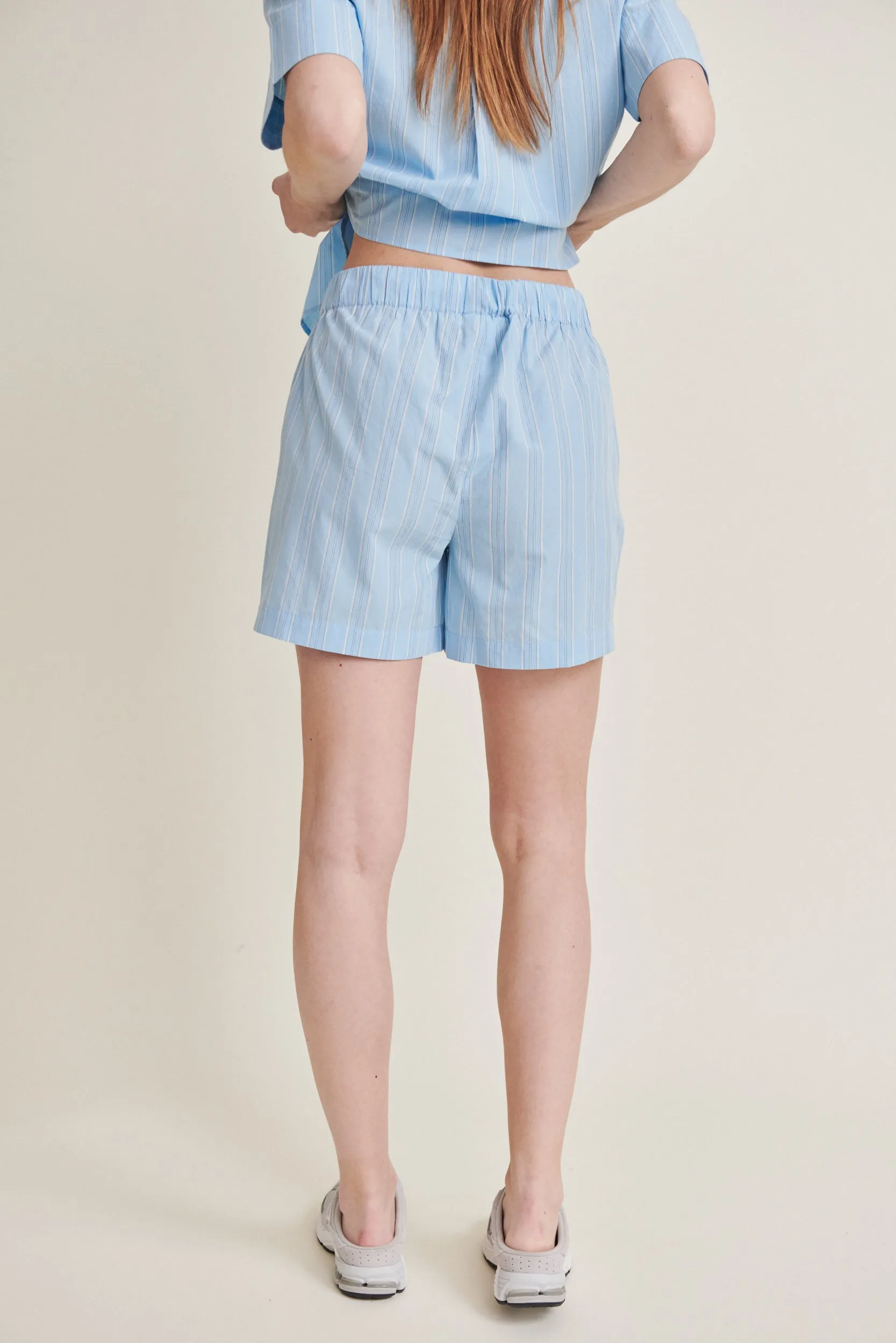 Marina Shorts - Airy blue / Lotus / Birch / Classic Blue