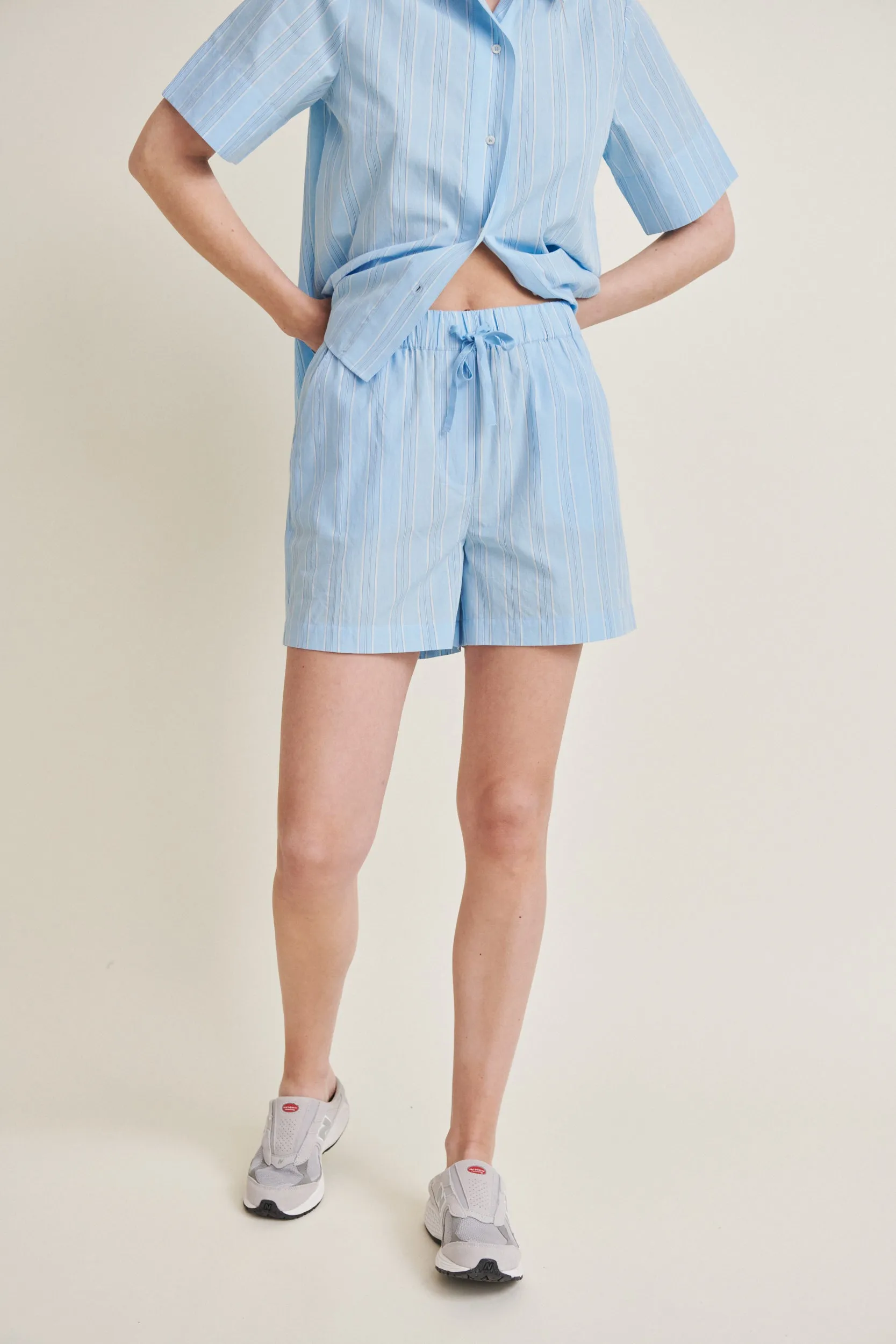 Marina Shorts - Airy blue / Lotus / Birch / Classic Blue