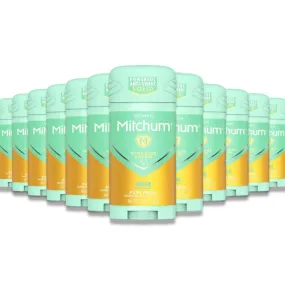 Mitchum - Triple Odor Defense Deodorant Women, Solid Pure Fresh -  2.7 oz - 12 Pack