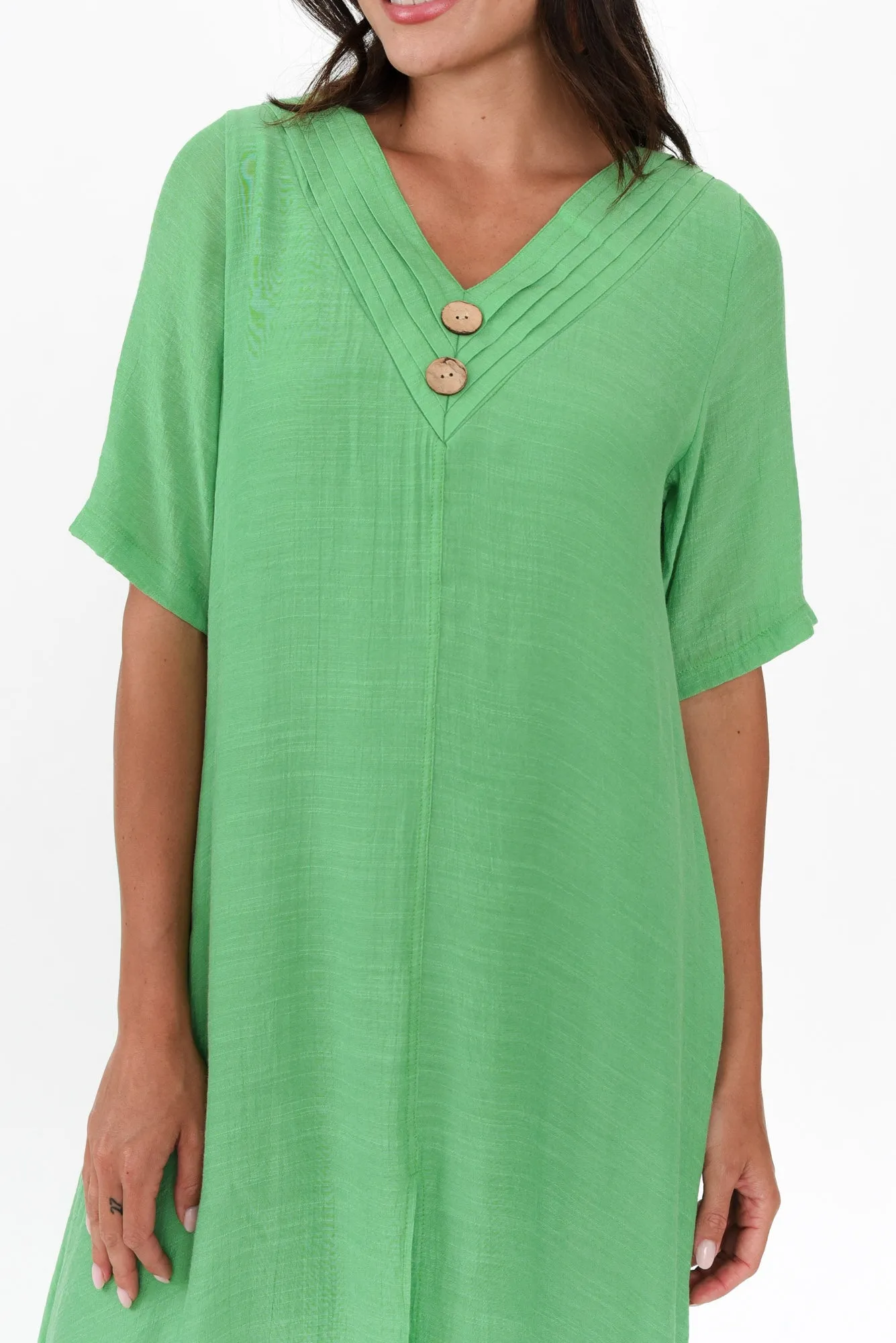 Nala Green Layers Dress