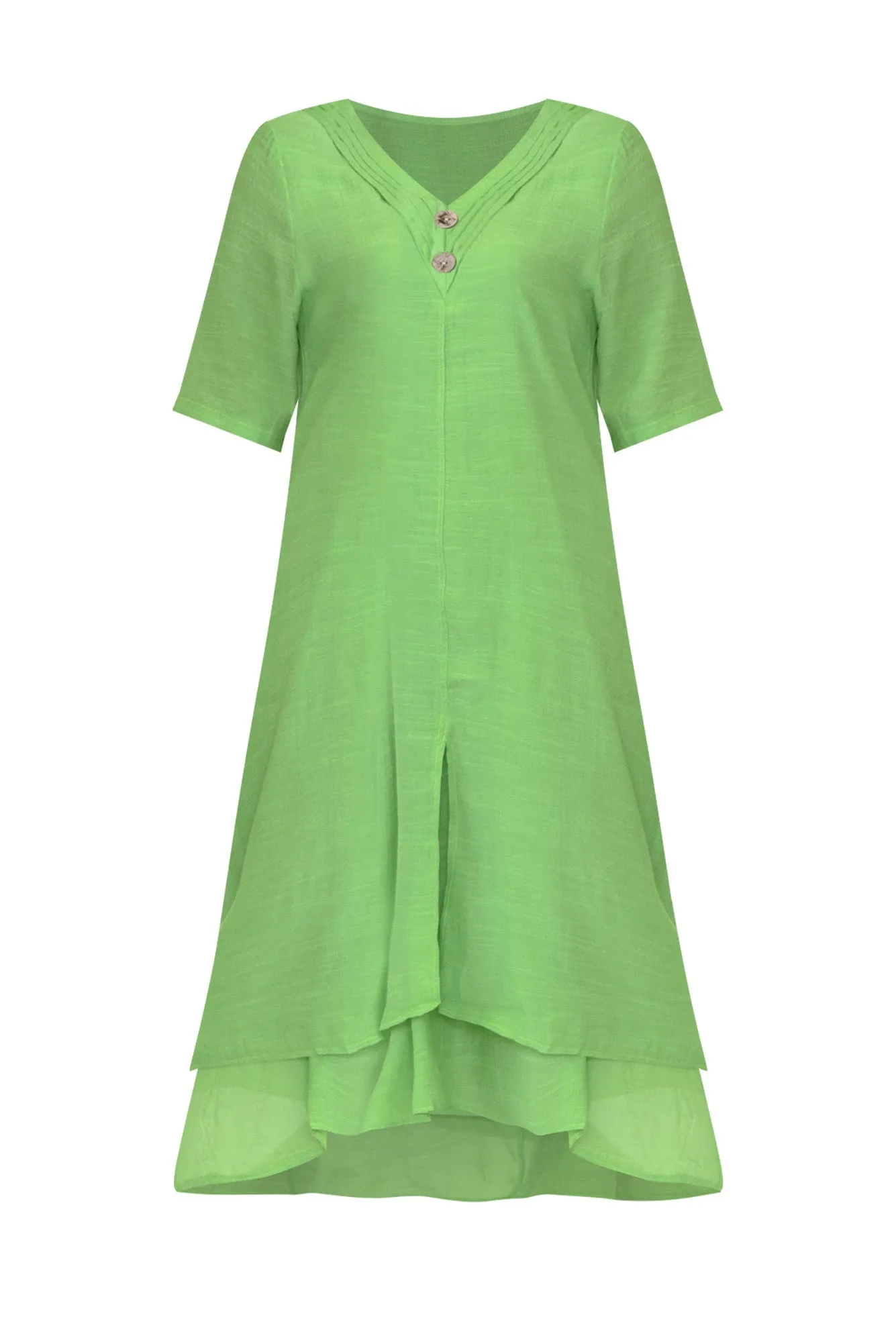 Nala Green Layers Dress