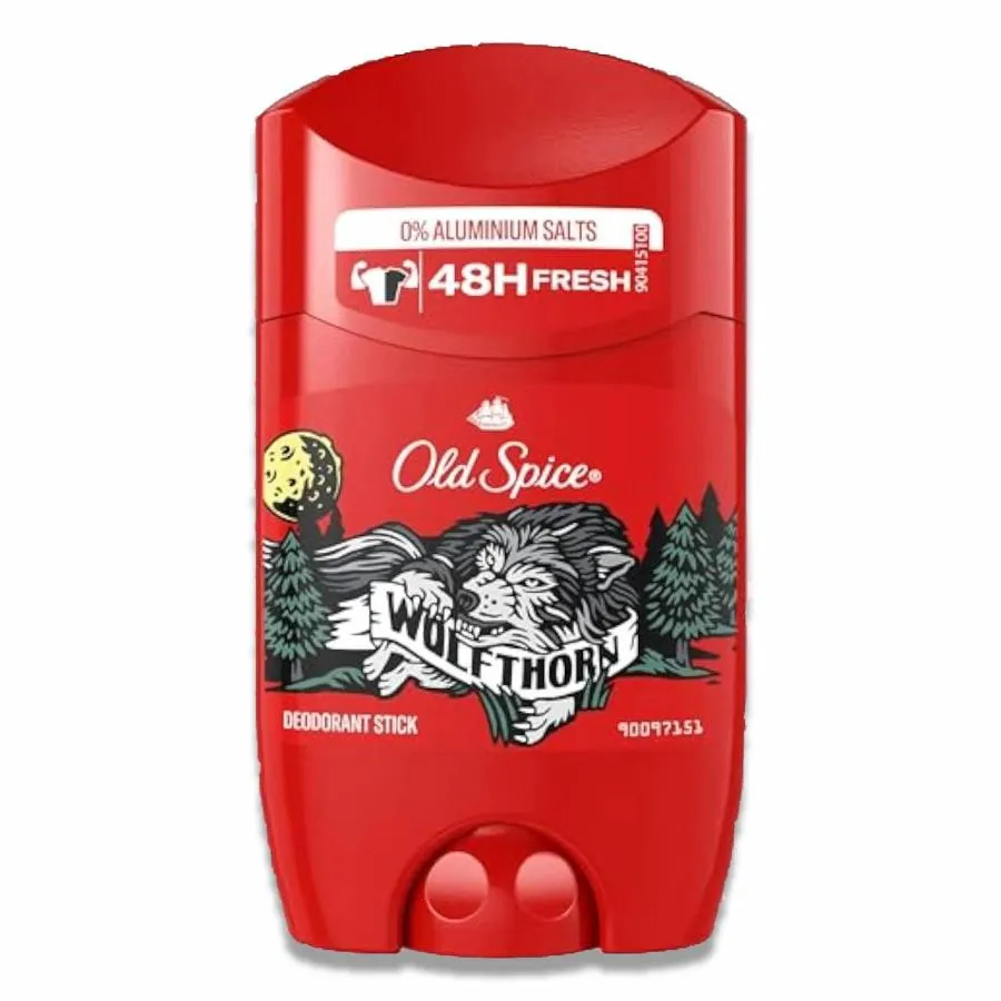 Old Spice -  Wolfthorn Deoderant Stick - 1.7 Oz ( 50 ml ) - 6 Pack