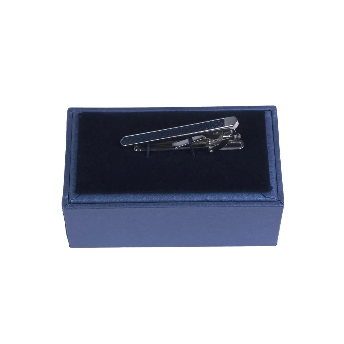 Prussian Blue Patterned Tie Bar